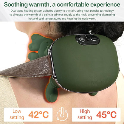 Neck Massager Bionic Heated Massager, Neck Massager for Pain Relief Deep Tissue, Simulated Human Hand Design for Pain Relief and Muscle Relax